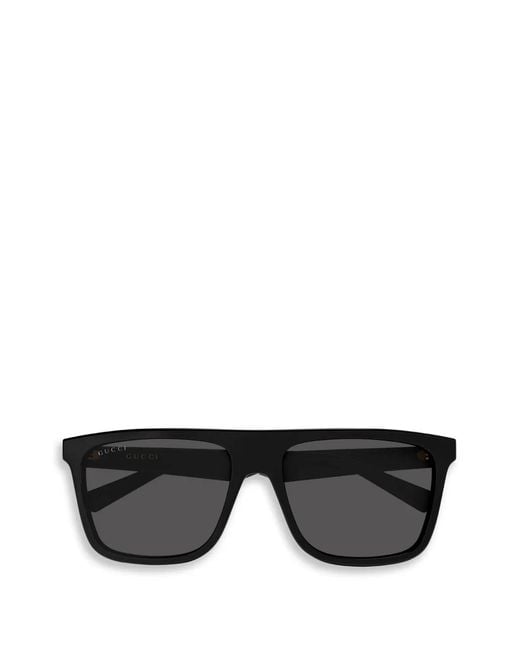 Gucci Black Square-Frame Sunglasses for men
