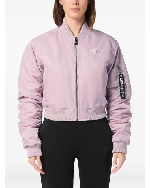 Philipp Plein Pink Bomber Jacket Icon