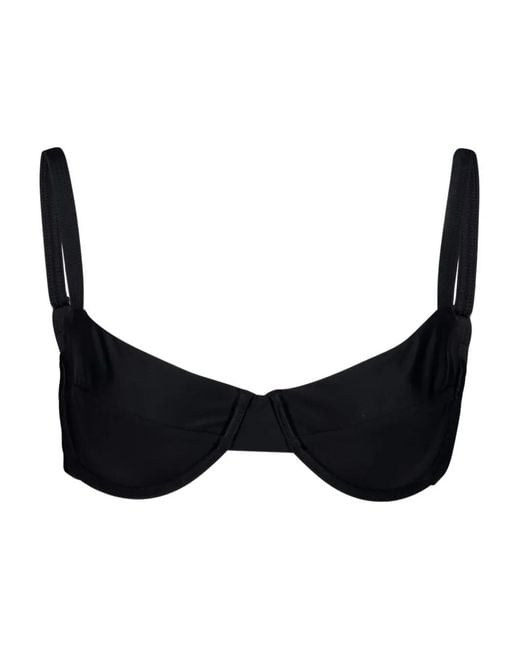 Matteau Balconette Bikinitop in het Black