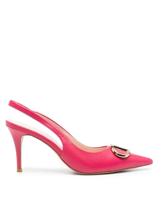 Zapatos con tacón de 80 mm Twin Set de color Pink