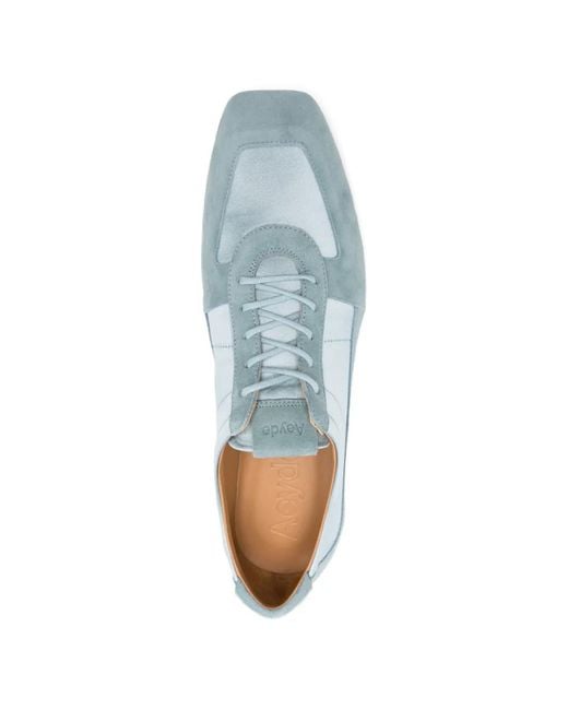Aeyde Blue Baskets Uma En Daim