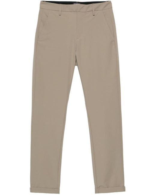 Dondup Natural Pressed-crease Slim-fit Trousers for men