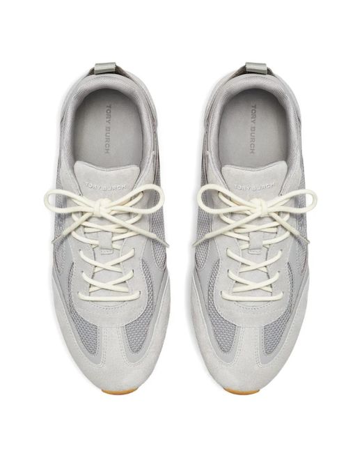Tory Burch White Field Sneakers