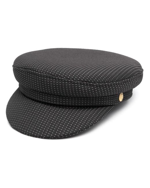 Manokhi Black Micro Dot Cap