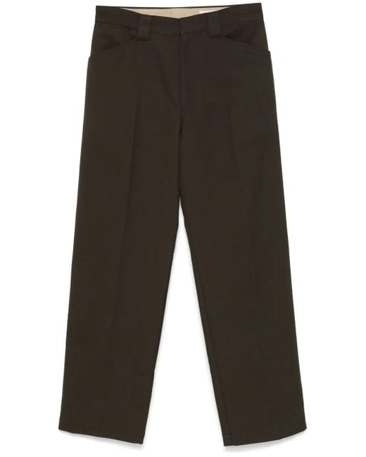 Lemaire Gerade Hose in Gray für Herren