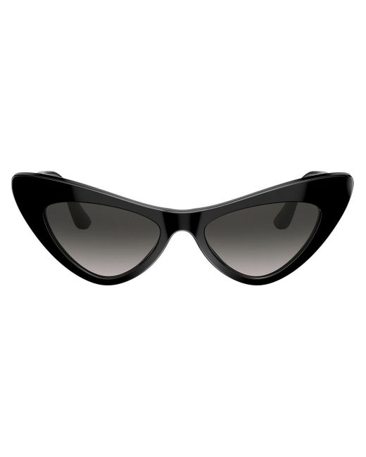 Dolce & Gabbana Black Cat-Eye-Sonnenbrille