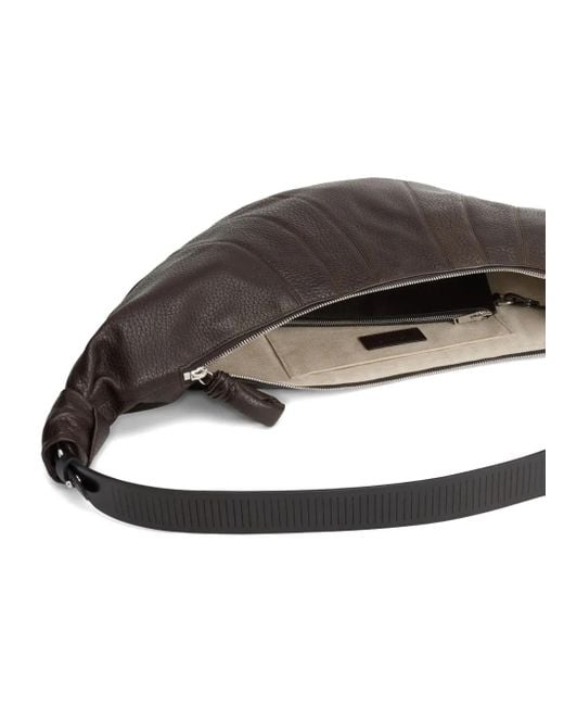 Lemaire Gray Große Croissant Schultertasche