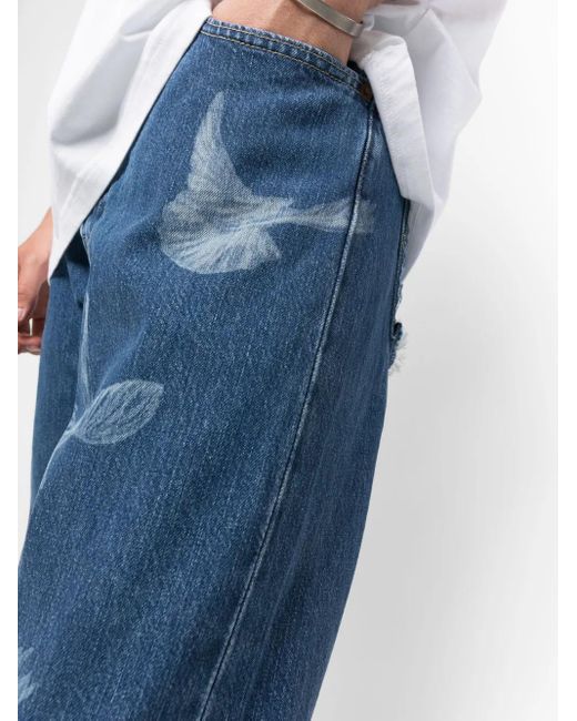 Levi's Straight-Leg-Jeans Mit Logo-Patch in Blue für Herren