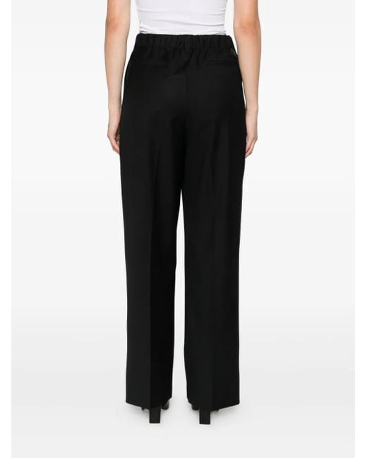 Moncler Black Drawstring Trousers