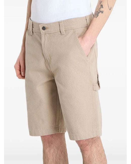 Dickies Canvas Shorts in het Natural voor heren