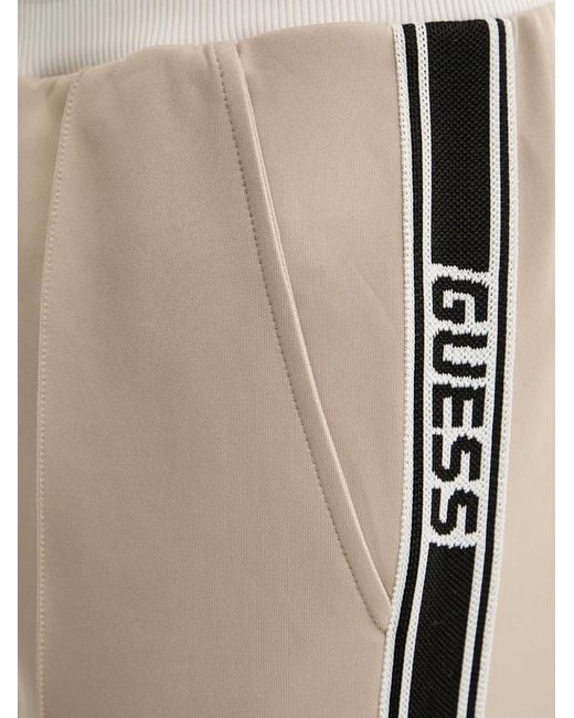 Guess Natural Side-Stripe Track Pants for men
