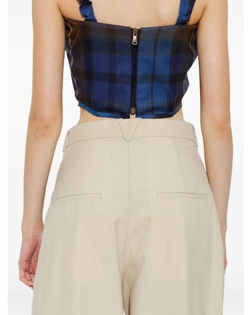 Vivienne Westwood Blue Sunday Corset Top