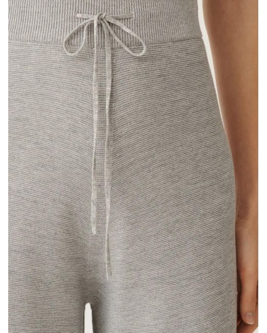Fabiana Filippi Gray Gestrickte Hose