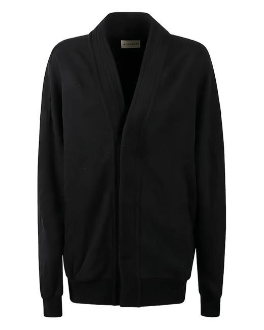 Mordecai Vest Met V-Hals En Streep Aan De Achterkant in het Black voor heren