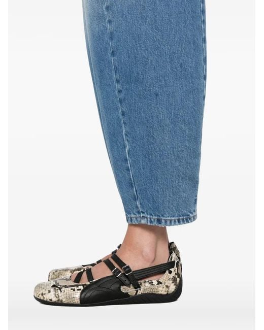 ViCOLO Blue Barrel Jeans
