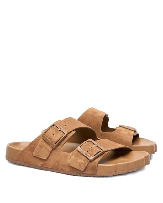 Balenciaga Brown Sunday Sandals for men