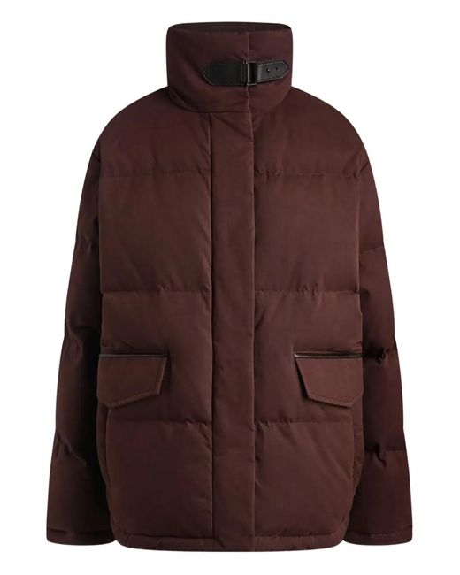 12 STOREEZ Brown Baltic Sands Down Jacket