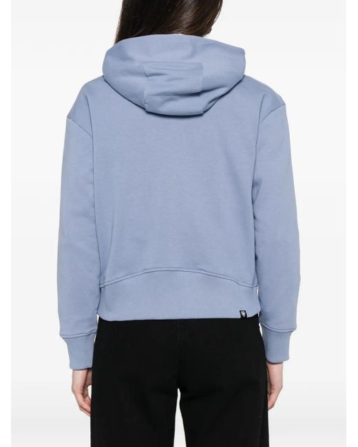 Rossignol Blue Zip-Up Long-Sleeve Hoodie