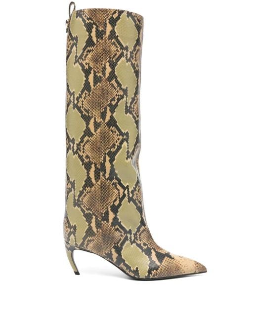 The Attico Brown Boots