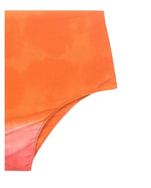 Clube Bossa Orange Bas De Bikini Ceanna À Taille Haute