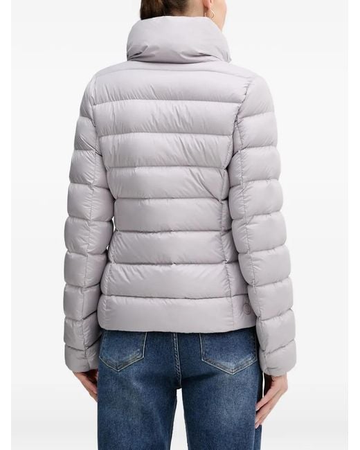 Colmar Gray Padded Funnel-Neck Jacket