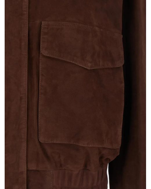 Arma Brown Flap-Pocket Jacket