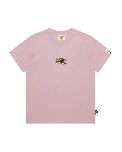 A Bathing Ape Pink Cotton T-Shirt