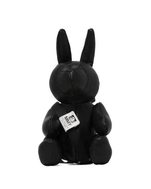 Maison Mihara Yasuhiro Black Rabbit Shoulder Bag for men