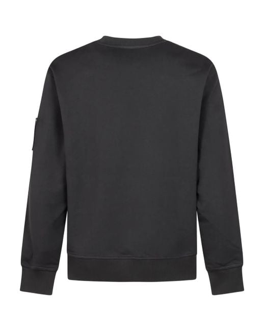 Moose Knuckles Gray Logo-Patch Sweatshirt for men