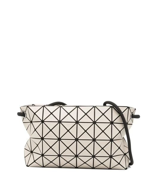 Borsa A Tracolla Loop Matte di Issey Miyake in White