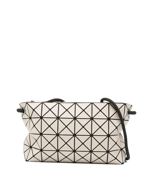 Issey Miyake White Loop Matte Crossbody Bag