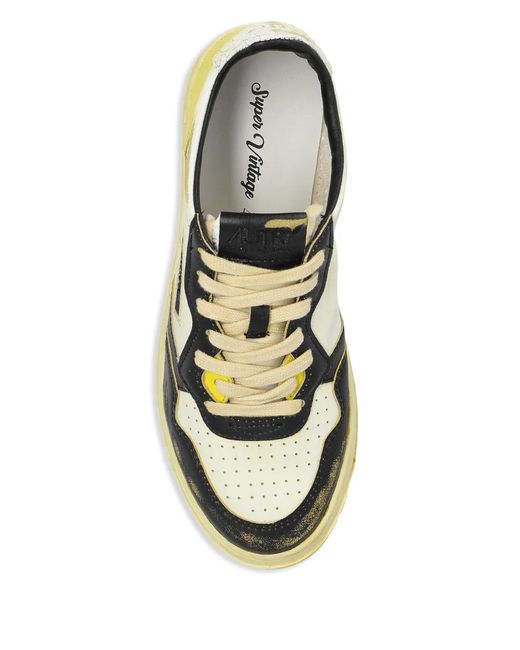 Autry Yellow Medalist Trainers