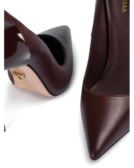 Le Silla Brown 120Mm Petalo Pumps