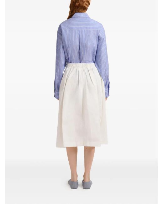 Marni Aライン スカート White