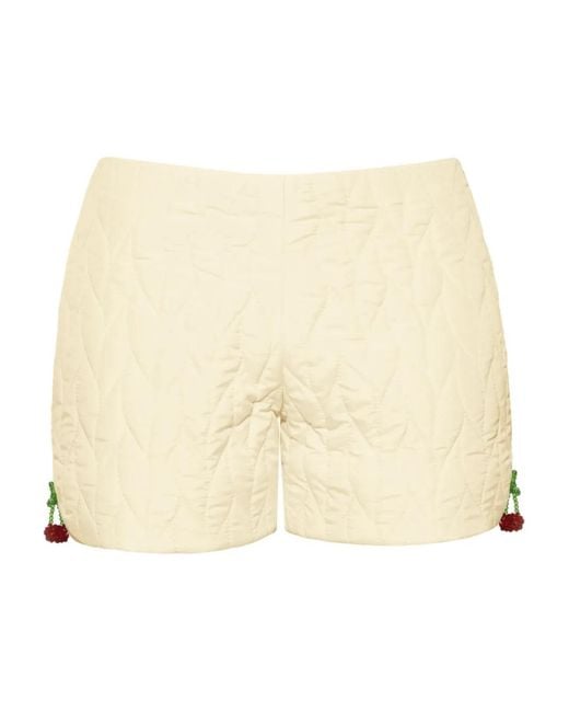 Anouki Natural Quilted Shorts