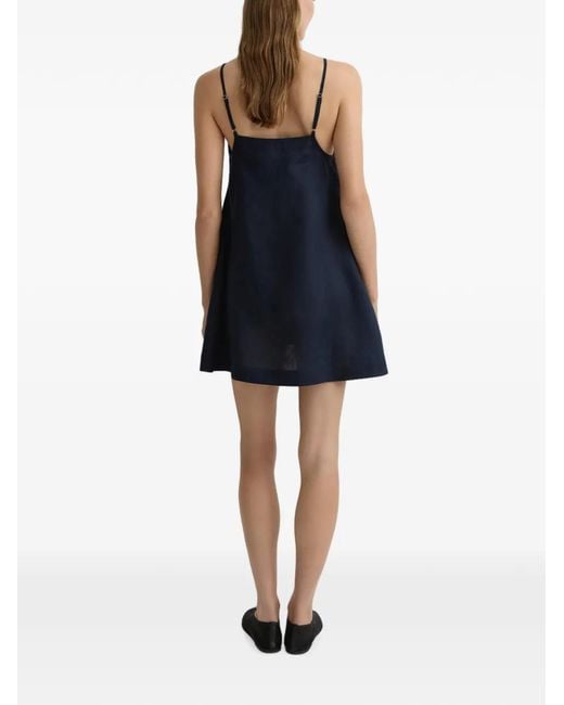Bondi Born Black Leiden Flared Mini Dress