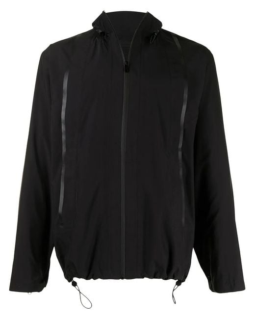 3.1 Phillip Lim Black Drawstring-Fastening Jacket for men