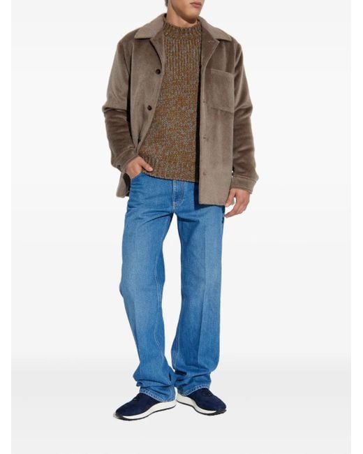 Tod's Brown High-Neck Sweater for men