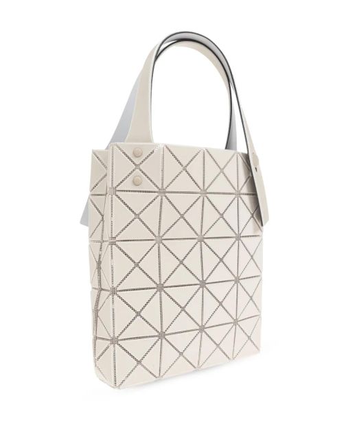 Issey Miyake White Prism Plus Tote Bag