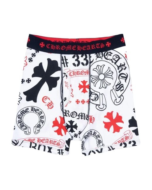 Chrome Hearts Blue Classic Cotton Boxers for men