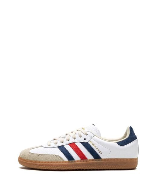 Adidas Blue X Sporty & Rich Samba Og "Usa" Sneakers for men