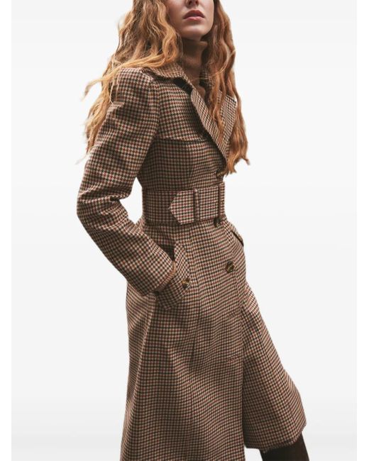 Cara Cara Brown Charlie Trench Coat
