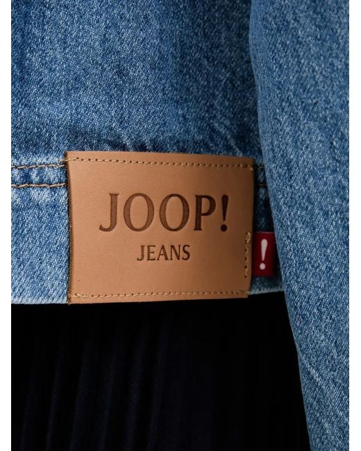 Joop! Blue Inoa Button-Up Denim Jacket