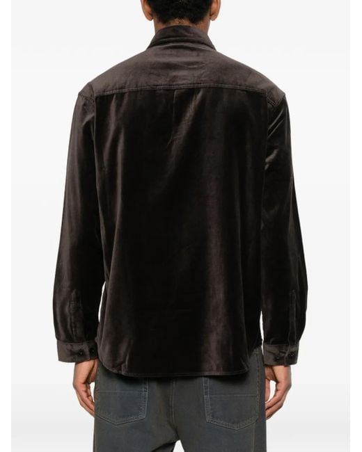NN07 Black Casper Cotton Shirt for men