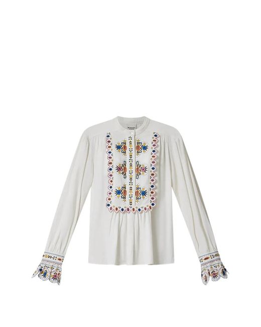 Isabel Marant White Monique Top