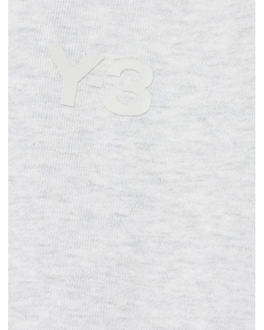 Y-3 Sweatshirt mit Logo-Print in White für Herren