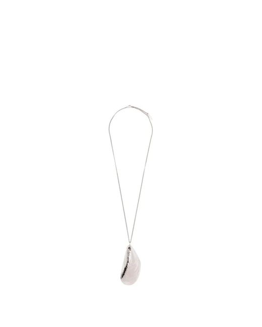 ARMARIUM Metallic Shell-Pendant Necklace