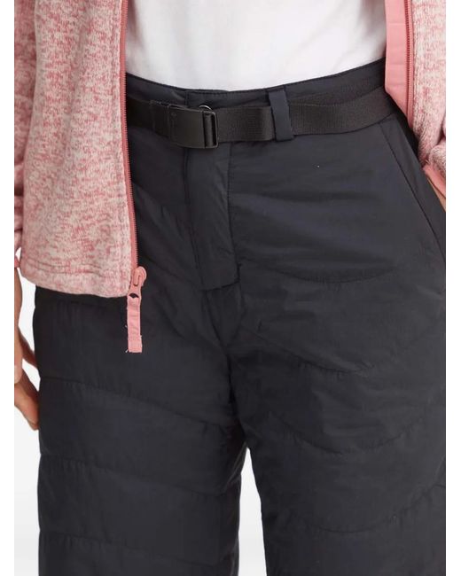 Columbia Black Wallowa Quilted Belted Performance Jacket