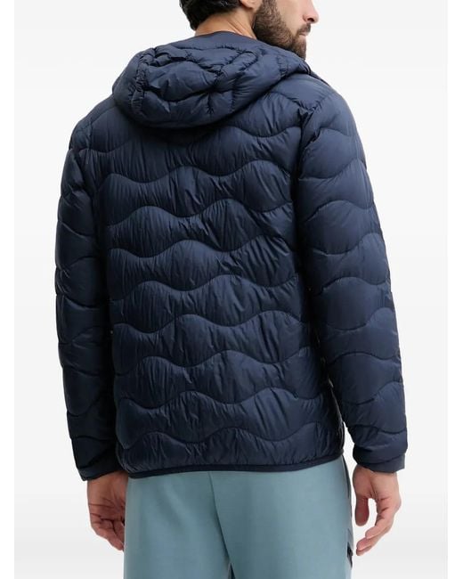 Peak Performance Blue Helium Hooded Padded Jacket for men