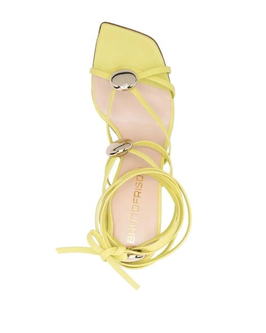 Bruno Frisoni Metallic 110Mm Multi-Strap Sandals